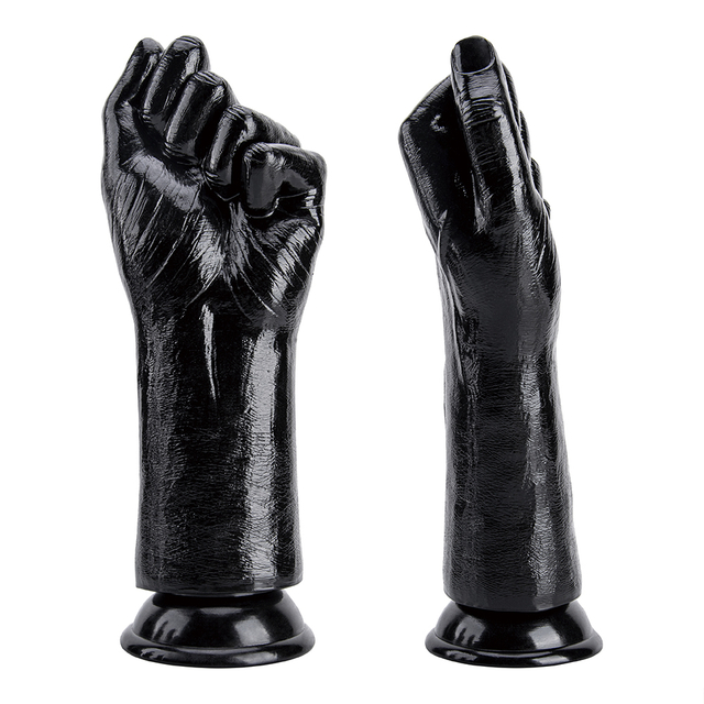 女性の G スポット探索のためのアナルプラグデザインのファンタジー フィスト ハンド ディルド