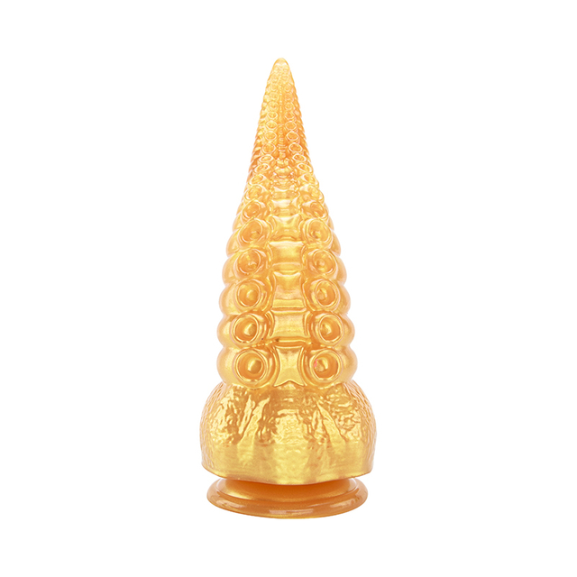 大きな厚いタコのデザインの卸売大人のおもちゃのためのカラフルなファンタジー ディルド