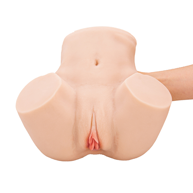 Giocattolo del sesso Mezzo corpo Torso Realistico Vagina anale per masturbatore maschile