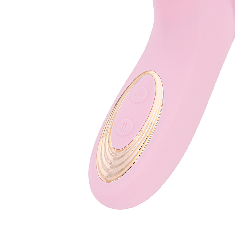 Prodotti del sesso per adulti Il doppio motore della vagina gioca il vibratore del coniglio di massaggio del vibratore della rosa