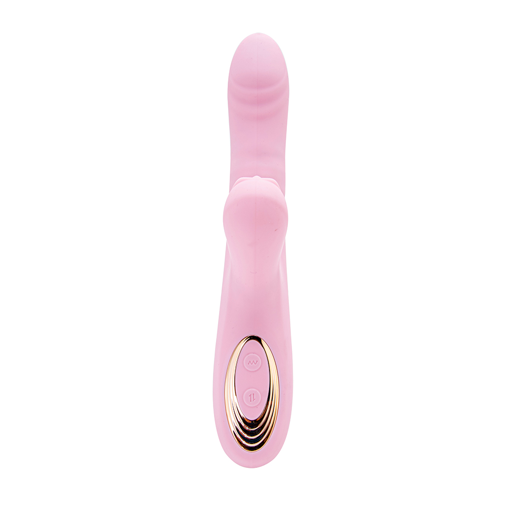 Prodotti del sesso per adulti Il doppio motore della vagina gioca il vibratore del coniglio di massaggio del vibratore della rosa