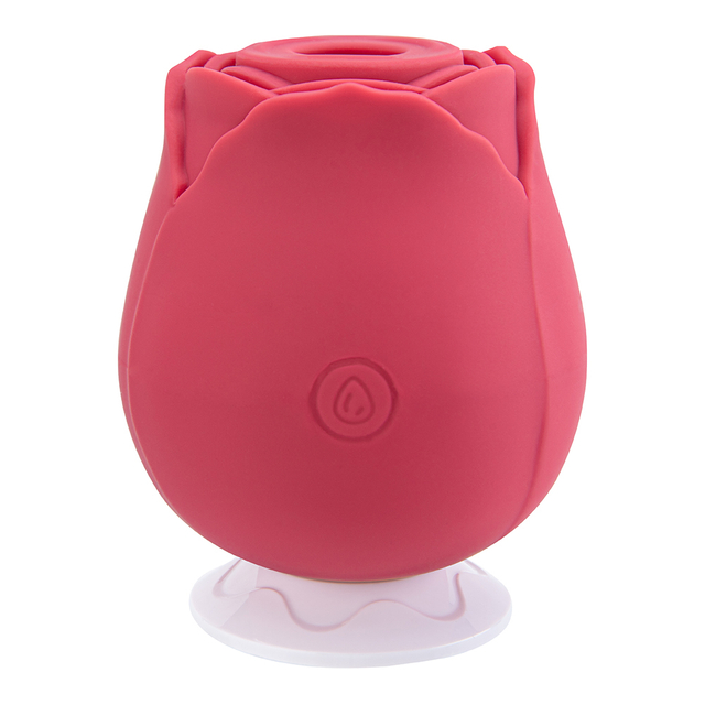 Giocattolo elettrico del sesso del vibratore dei giocattoli della rosa per le donne Ricaricabile 3 frequenze 10 velocità per la stimolazione del punto G