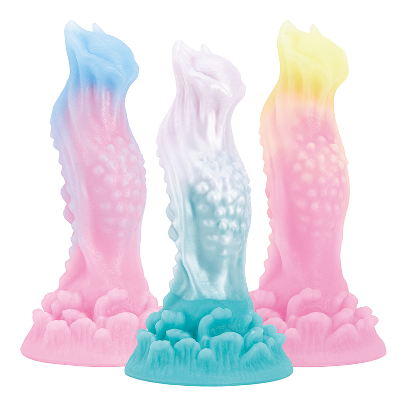 Fantasiemonsterdildo's met enorme penisdildo's van dieren