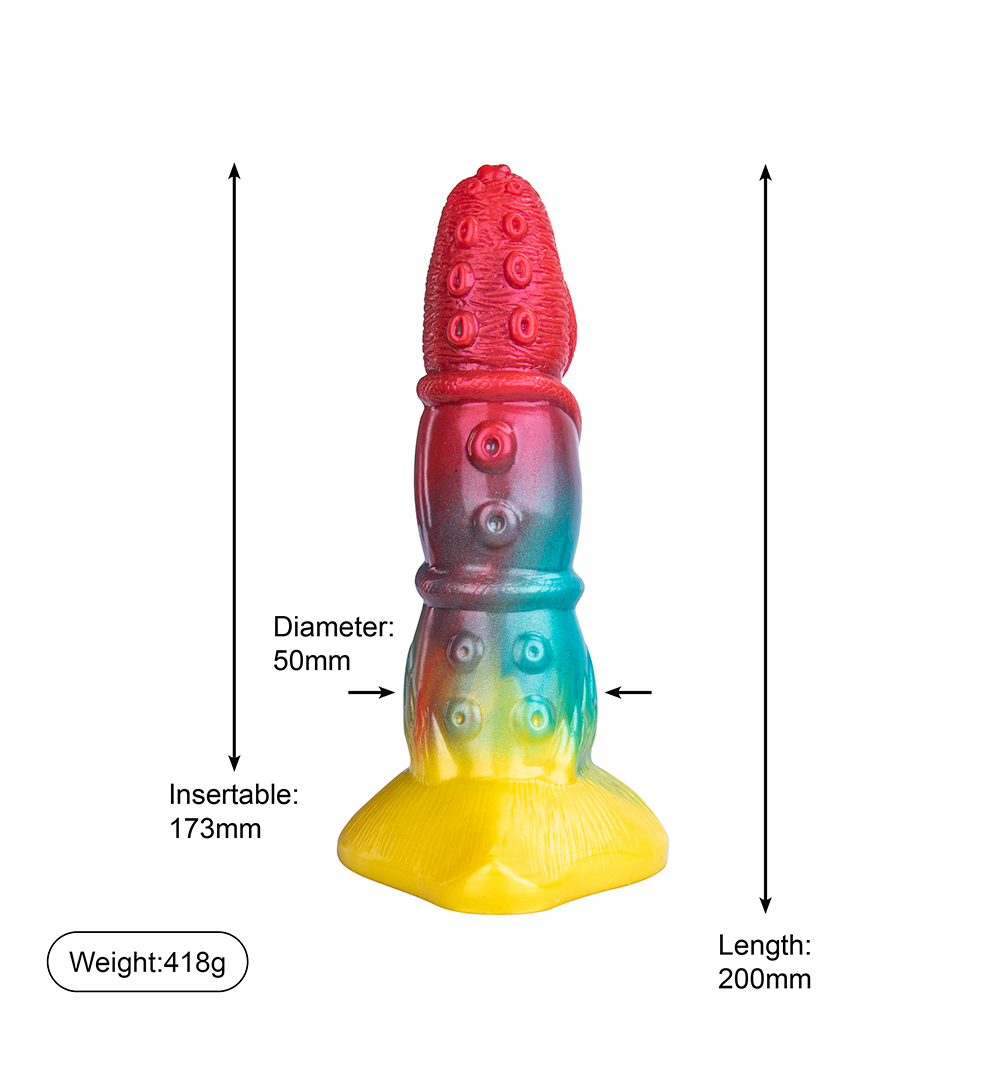 W&auml;rme&uuml;bertragungsdruck Bad Dragon Dildo