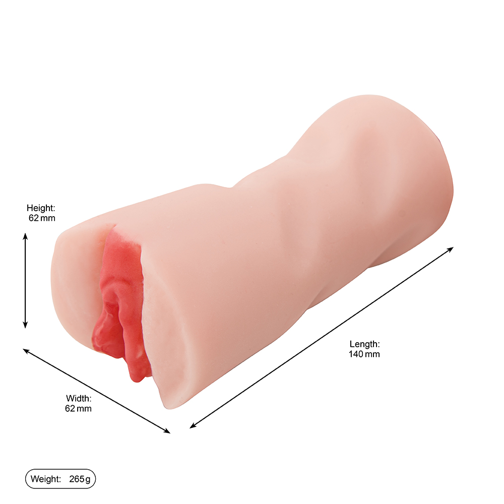 La tazza della masturbazione per adulti gioca il sesso della vagina realistica della figa tascabile per gli uomini 