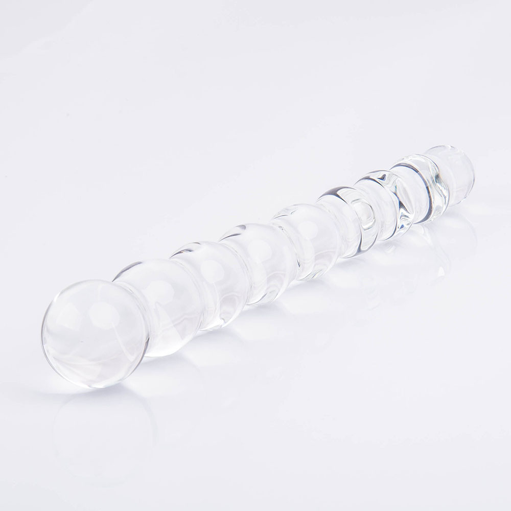 Vetro ad alto borosilicato, 9 pezzi, con perline rotonde