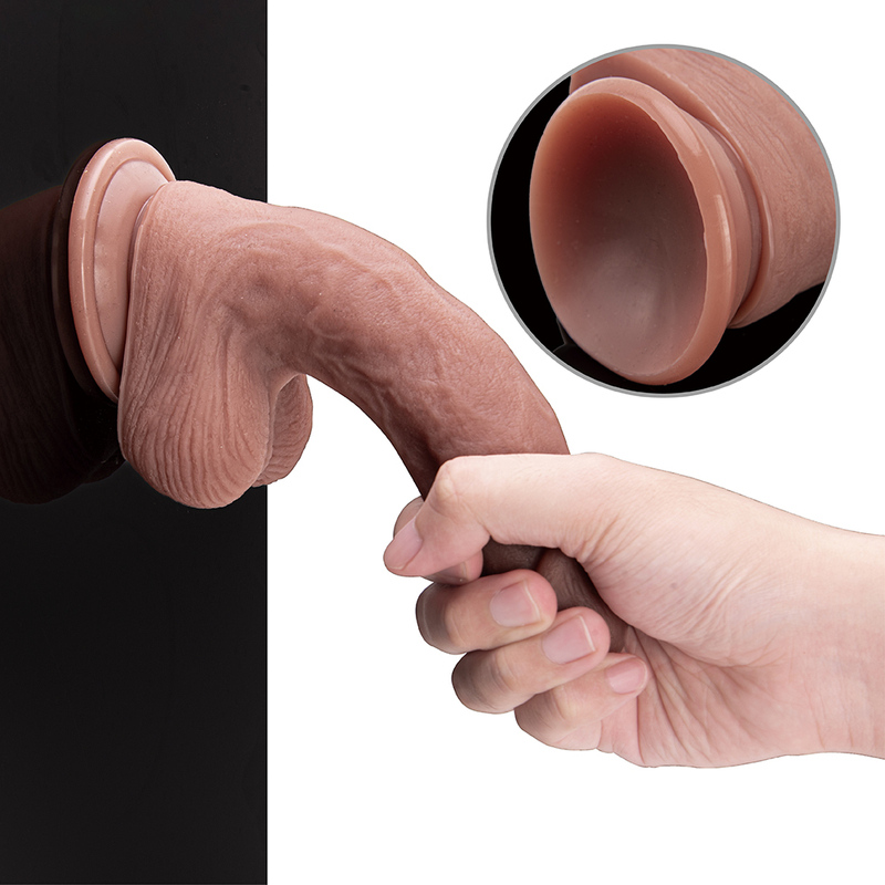 Presa di fabbrica Dildo per adulti con pene realistico in silicone a prezzo basso