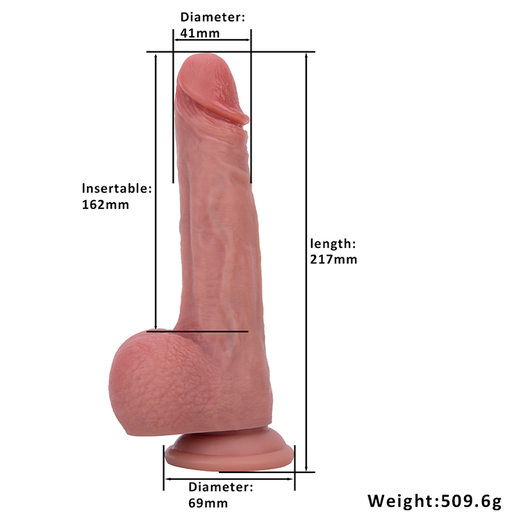 Zachte vibrator vreemde vrouw speelgoed echte volwassen dildo