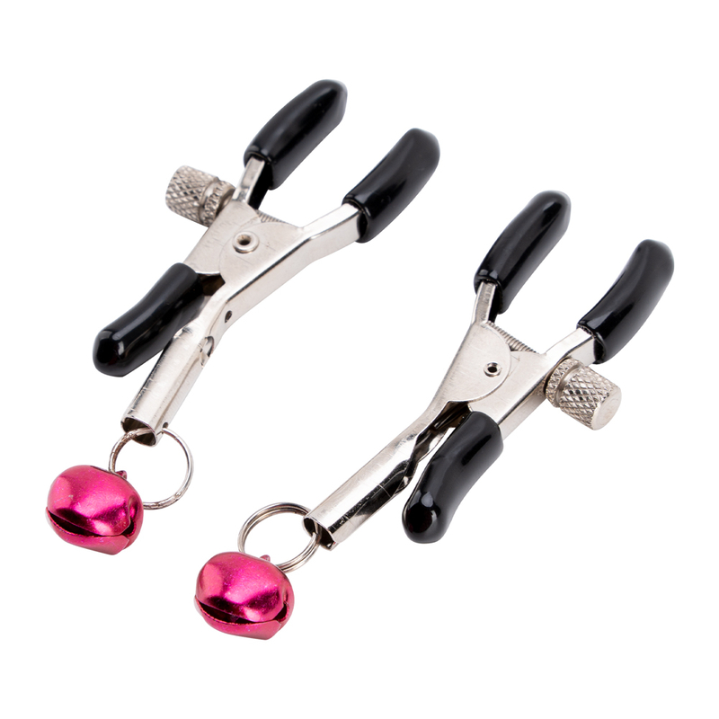 ニップルクリップ女性拘束セットBDSMセクシーカップルベル付きニップルクリップギフトカップルゲームギフト