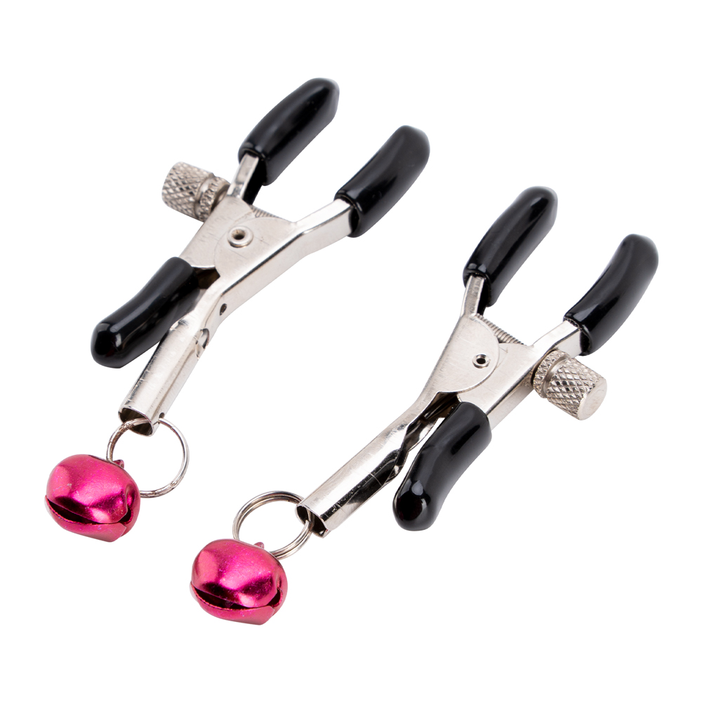 ニップルクリップ女性拘束セットBDSMセクシーカップルベル付きニップルクリップギフトカップルゲームギフト
