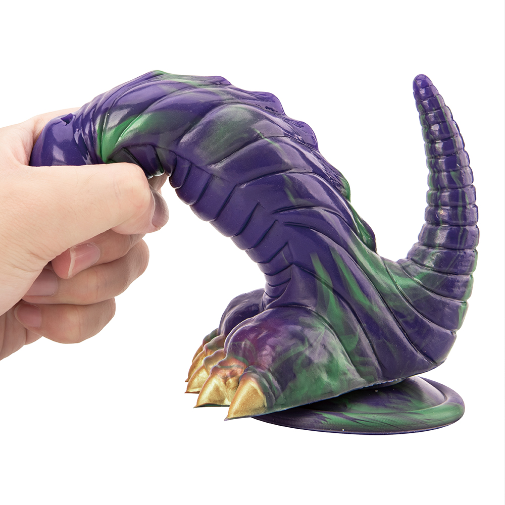 Monster-dildo Kunstmatige zuignap Grote penis-anaaldildo's