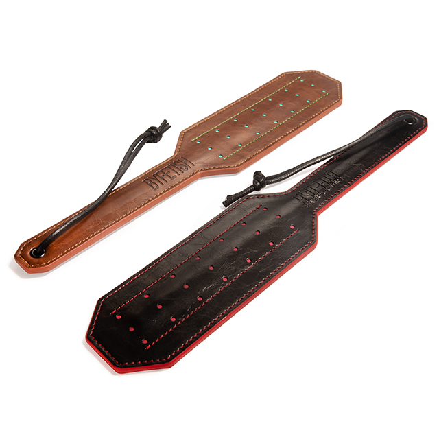 Hersteller und Lieferant gro&szlig;e Holzplatte gerade PU-Leder Bdsm Spanking Sex Peitsche Erwachsenenspiel Spielzeug Holzpaddel