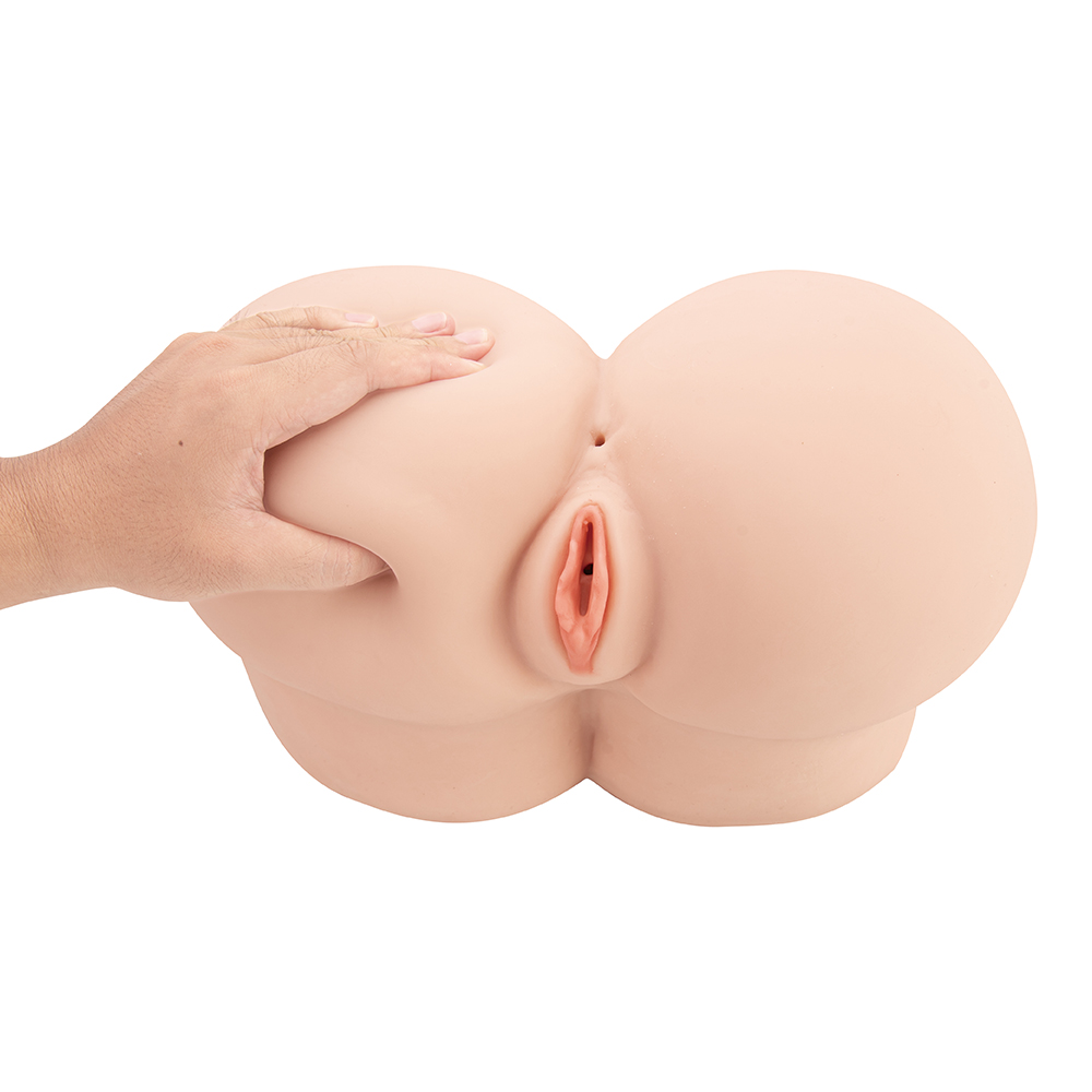 Groothandel Big Ass Doll Mannelijke masturbatie 2 in 1 Realistisch vaginaspeelgoed