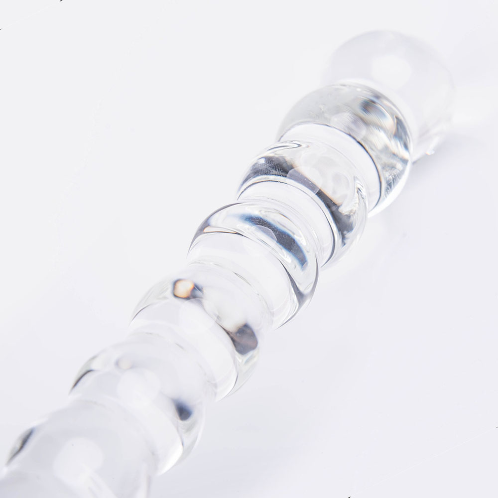 Vetro ad alto borosilicato, 9 pezzi, con perline rotonde