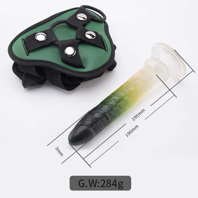Bondage riem riem op dildo voor dames