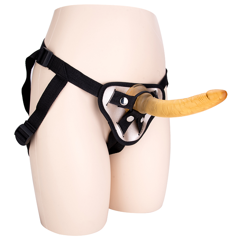 흡입 컵이 있는 여성용 딜도 스트랩 
