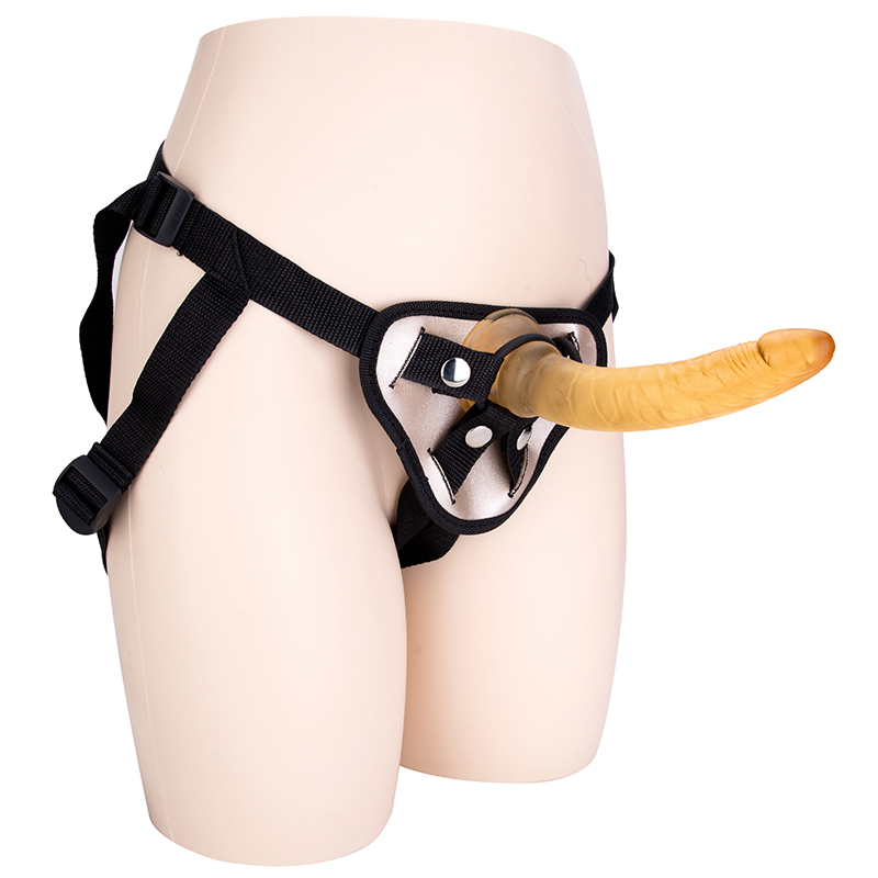흡입 컵이 있는 여성용 딜도 스트랩 