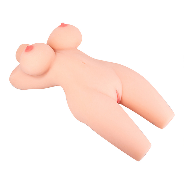 Kunstkut Levensechte vrouwelijke sekspop torso met grote tieten anaal poesje
