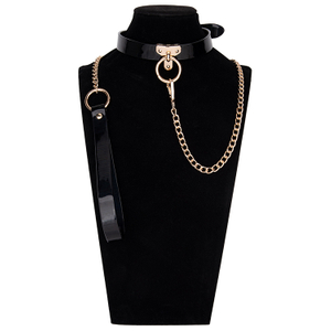 BDSM-Kragen- und Kettenset, Gothic-Bondage-Set f&uuml;r Frauen, Punk-Geschenk f&uuml;r Paare