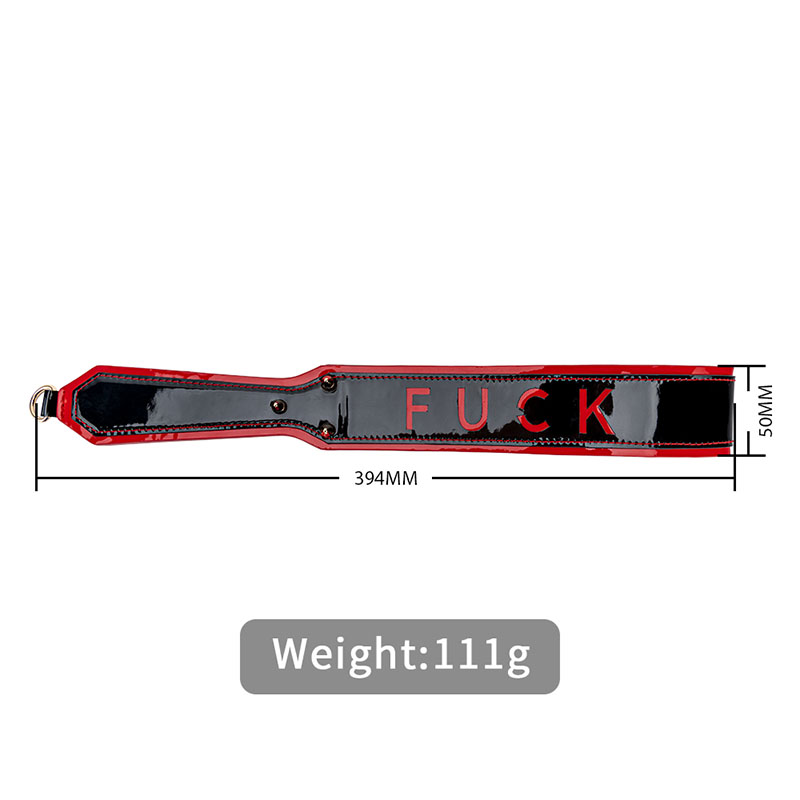 Novit&agrave; BDSM Righello Sculacciata Paddle Giocattolo adulto del sesso Flogger Frusta Frusta fetish