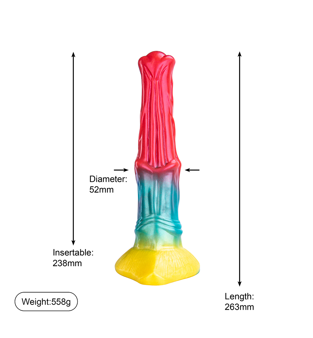 Realistisches Penis-Sexspielzeug aus medizinischem Silikonkautschuk f&uuml;r Frauen