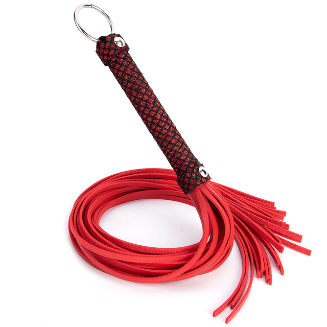Handvat lederen zweep Slave Queen Whip