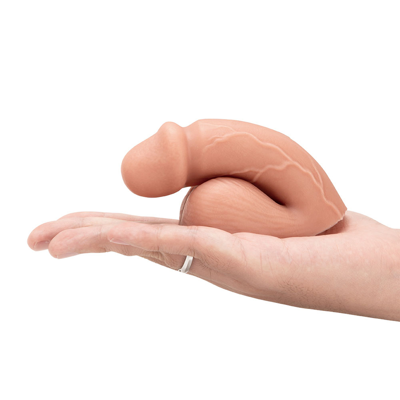 Veilig materiaal siliconen levensechte dildo voor vrouwen anale dildo's