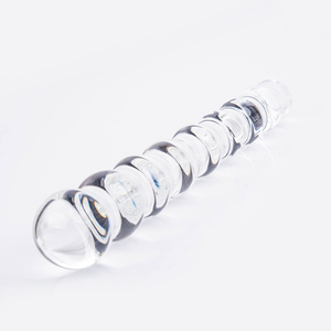Hoog borosilicaatglas 9 stuks rond kraalglas