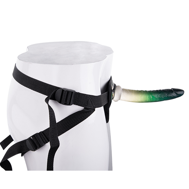 Bondage riem riem op dildo voor dames