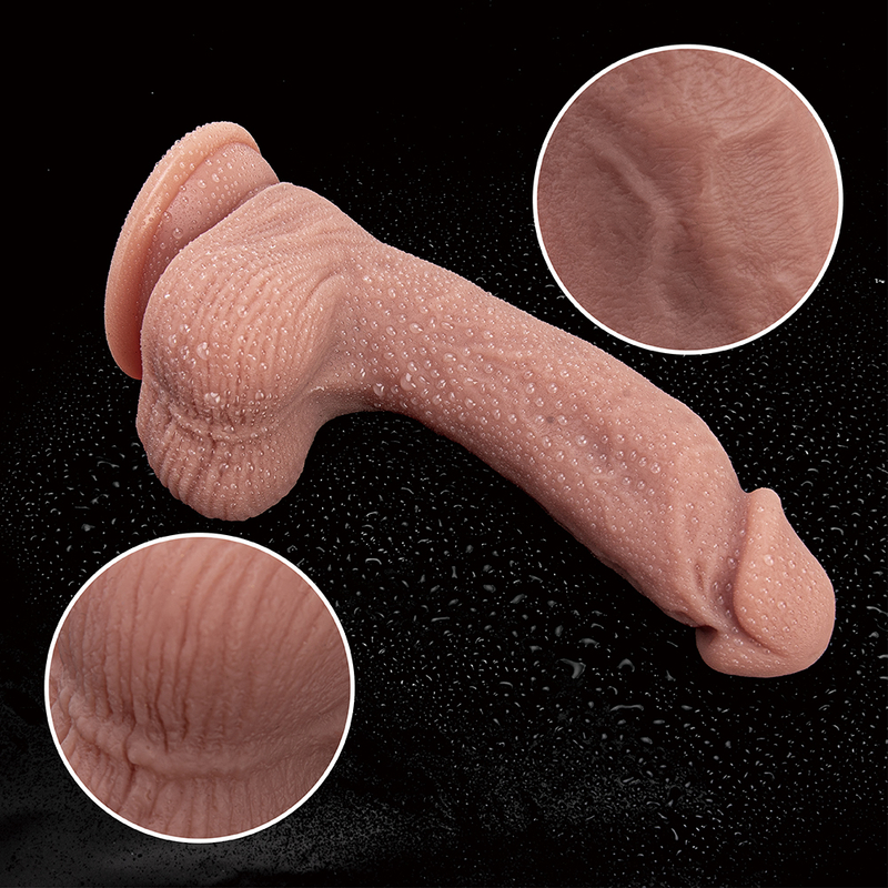 Presa di fabbrica Dildo per adulti con pene realistico in silicone a prezzo basso