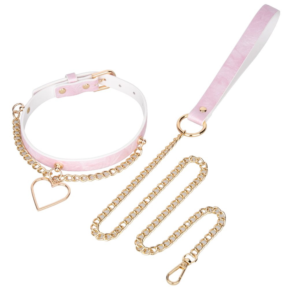 PU-Leder-Bondage-Halsband, das meistverkaufte Fessel-Halsband f&uuml;r das BDSM-Spiel von Paaren