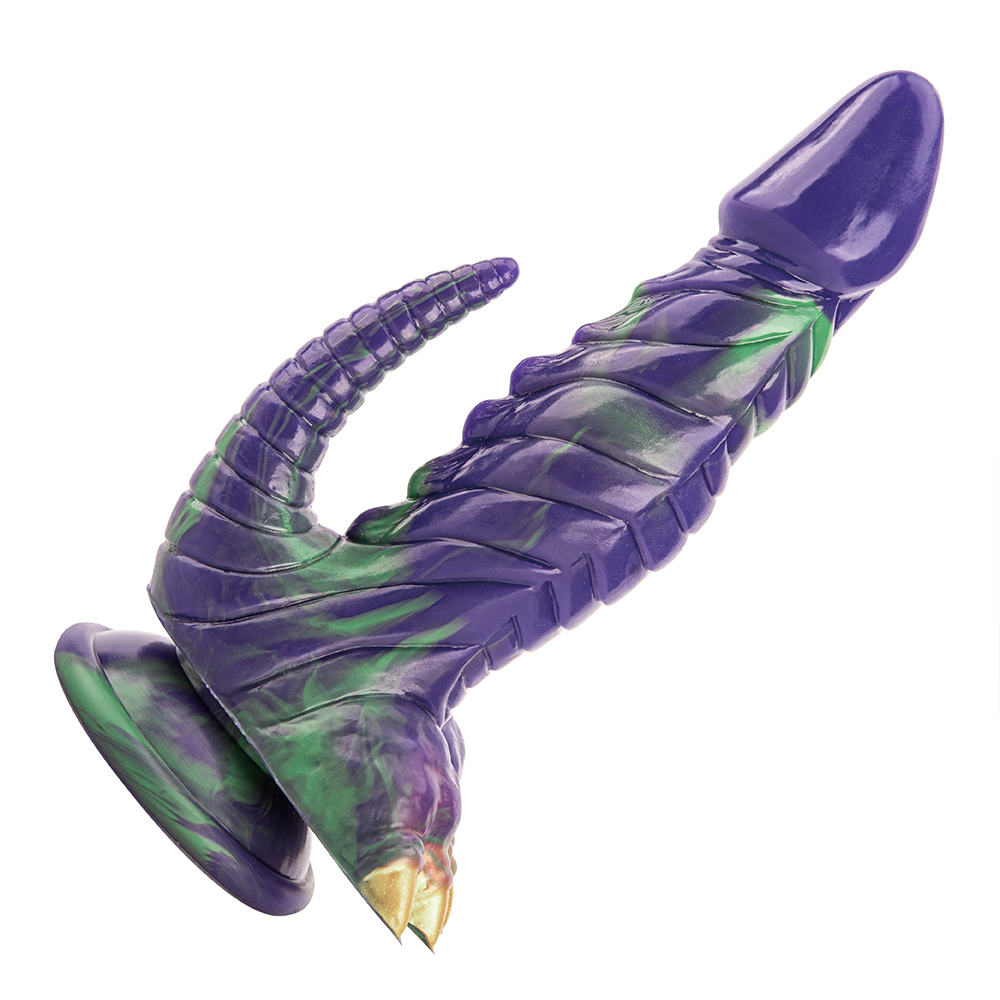 Monster-dildo Kunstmatige zuignap Grote penis-anaaldildo's