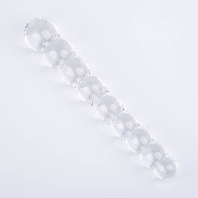 Vetro ad alto borosilicato, 9 pezzi, con perline rotonde