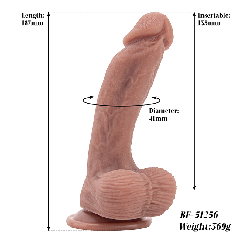 Presa di fabbrica Dildo per adulti con pene realistico in silicone a prezzo basso