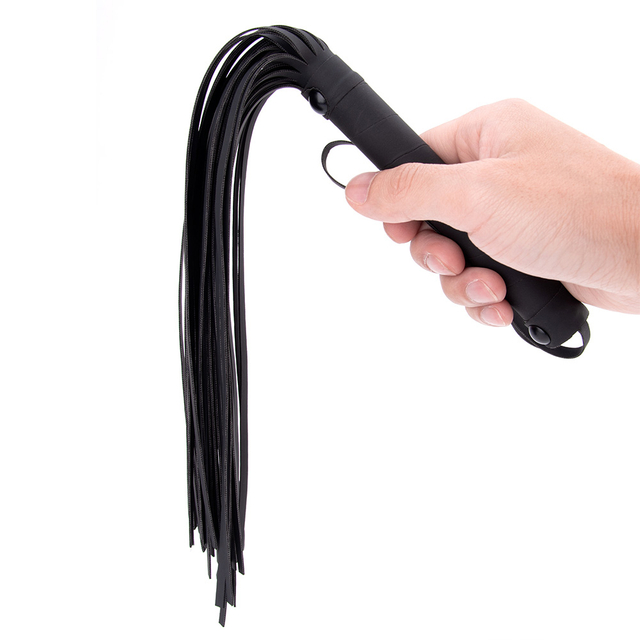 Flogger feticcio con frusta sculacciata in pelle PU per giocattoli sessuali schiavi BDSM per cavalli