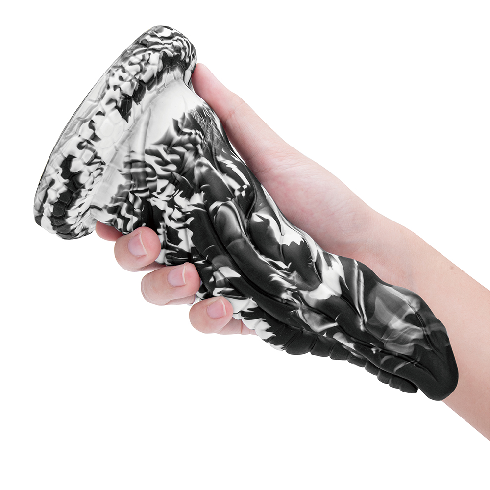 Alien realistische siliconen geknoopte enorme penisdildo voor G-spotstimulatie Volwassen seksspeeltje voor vrouwen