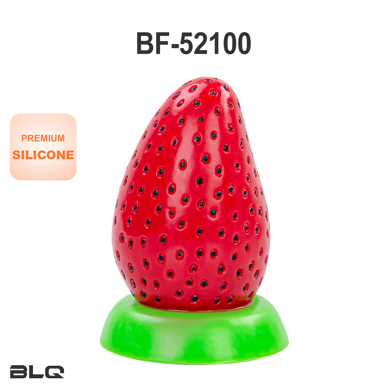 Fantasie Aardbei Siliconen Dildo