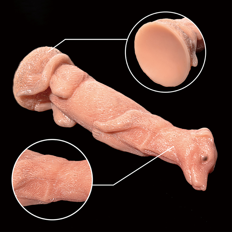 Monster Dildo Ventosa artificiale Fallo per cani con pene grande 