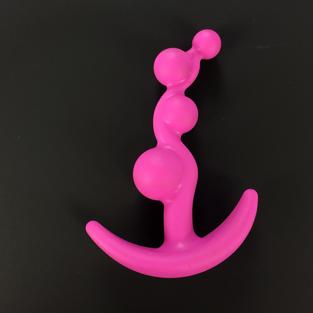 Medische siliconen anale kralen buttplug