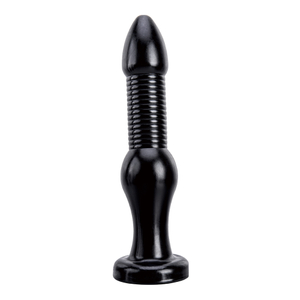 Schwarzer Pferdedildo-Analplug mit gro&szlig;em Knoten, weichem PVC und starkem Saugnapf f&uuml;r Damen-G-Punkt-Sexspielzeug f&uuml;r Erwachsene