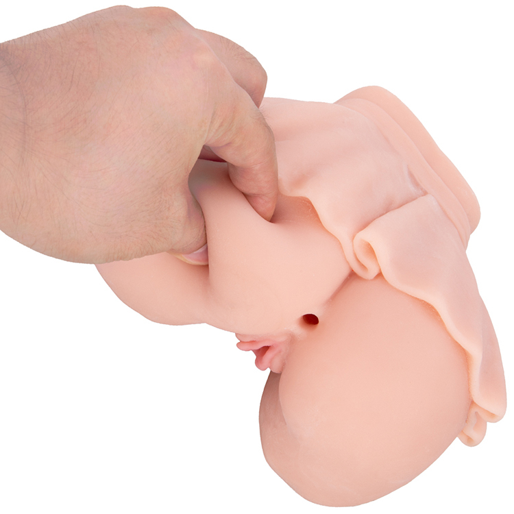 Realistische 2 in 1 mannelijke masturbators Vaginarok MeisjesMasturbator voor mannen