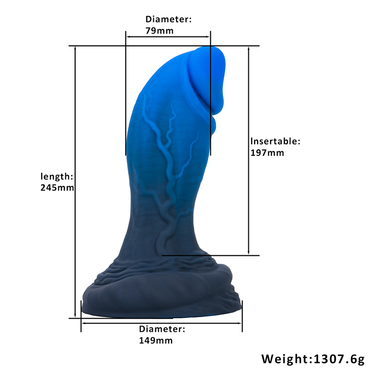 Enorme lange dildo anale plug spellen voor volwassenen