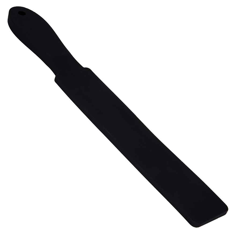 Regalo giocattolo del sesso con pagaia in silicone nero sculacciata per gioco di coppia Coppia sexy SM BDSM femminile