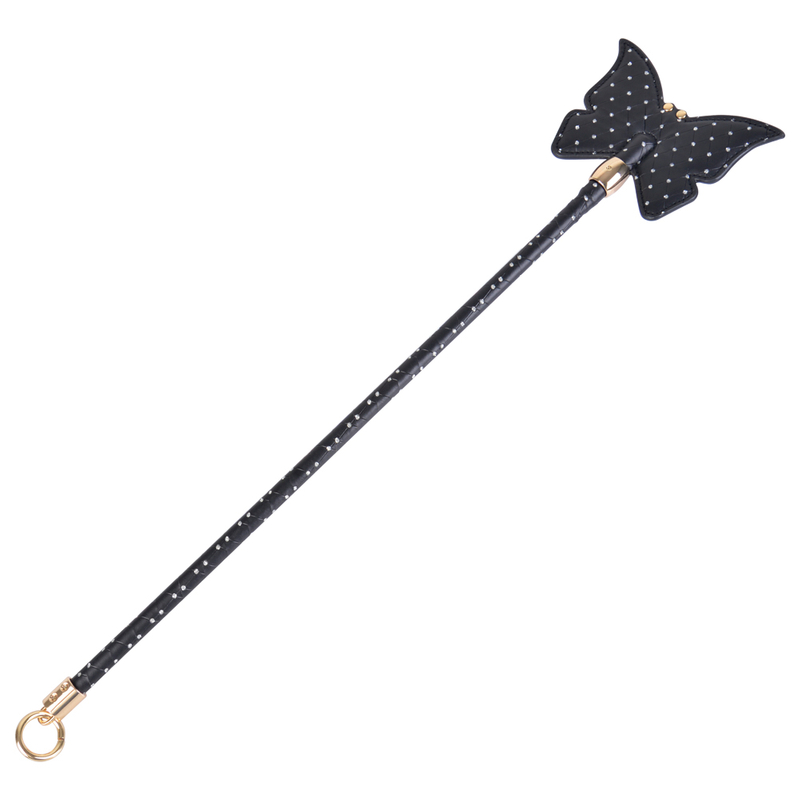 Pagaia per sculacciate Bondage BDSM a forma di farfalla con decorazione di strass Giocattolo per adulti