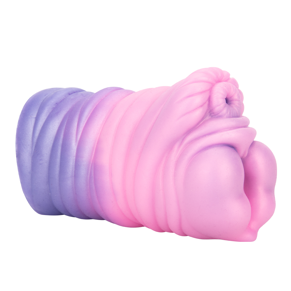 Beliebte, hei&szlig; verkaufte m&auml;nnliche Masturbationstasse im Alien-Monster-Design, realistische, weiche Silikon-Analschale f&uuml;r M&auml;nner