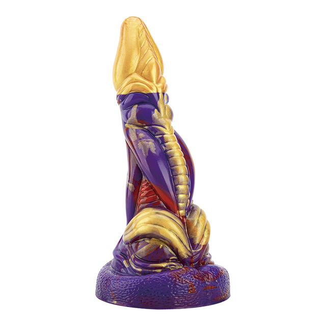 Siliconen dildo Flexibele buitenaardse anale dildo's