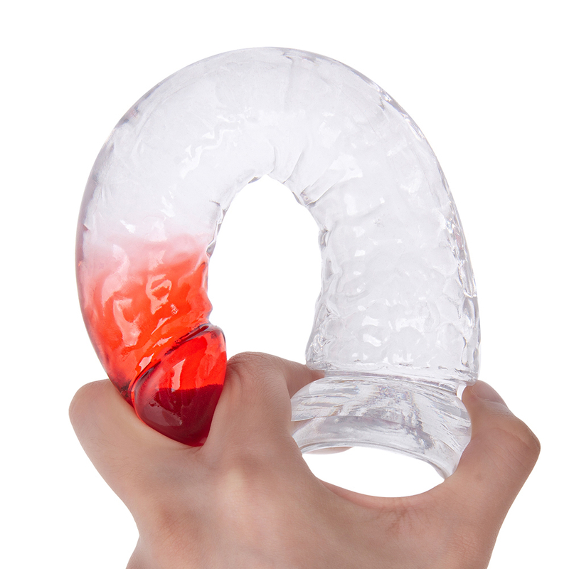 Grandi falli colorati Jelly Dildo per le donne