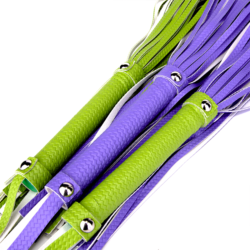 Whip SM Games Frusta in pelle per donne e uomini