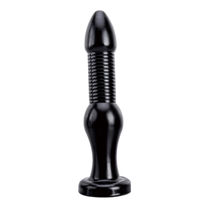 Schwarzer Pferdedildo, Analplug f&uuml;r Frauen, gro&szlig;er Knoten, weiches PVC-Material und starker Saugnapf, G-Punkt-Spielzeug