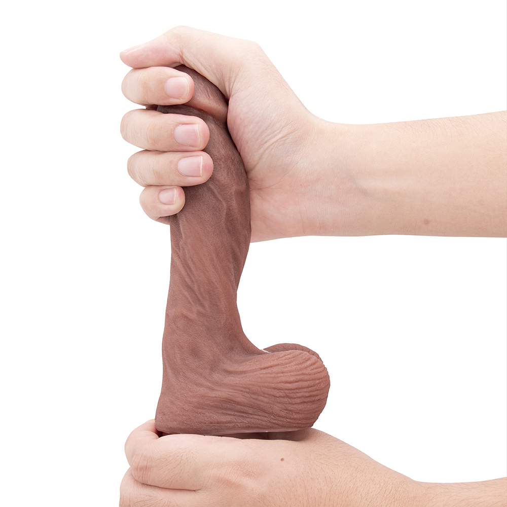Presa di fabbrica Dildo per adulti con pene realistico in silicone a prezzo basso